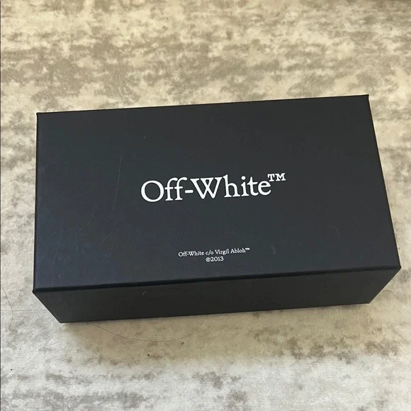 Off-White Blue Square Sunglasses